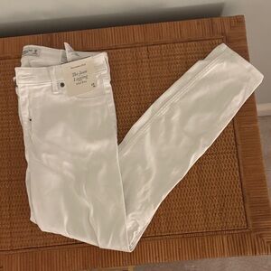 Abercrombie & Fitch White Women's Jeggings, Abercrombie jeggings size 29